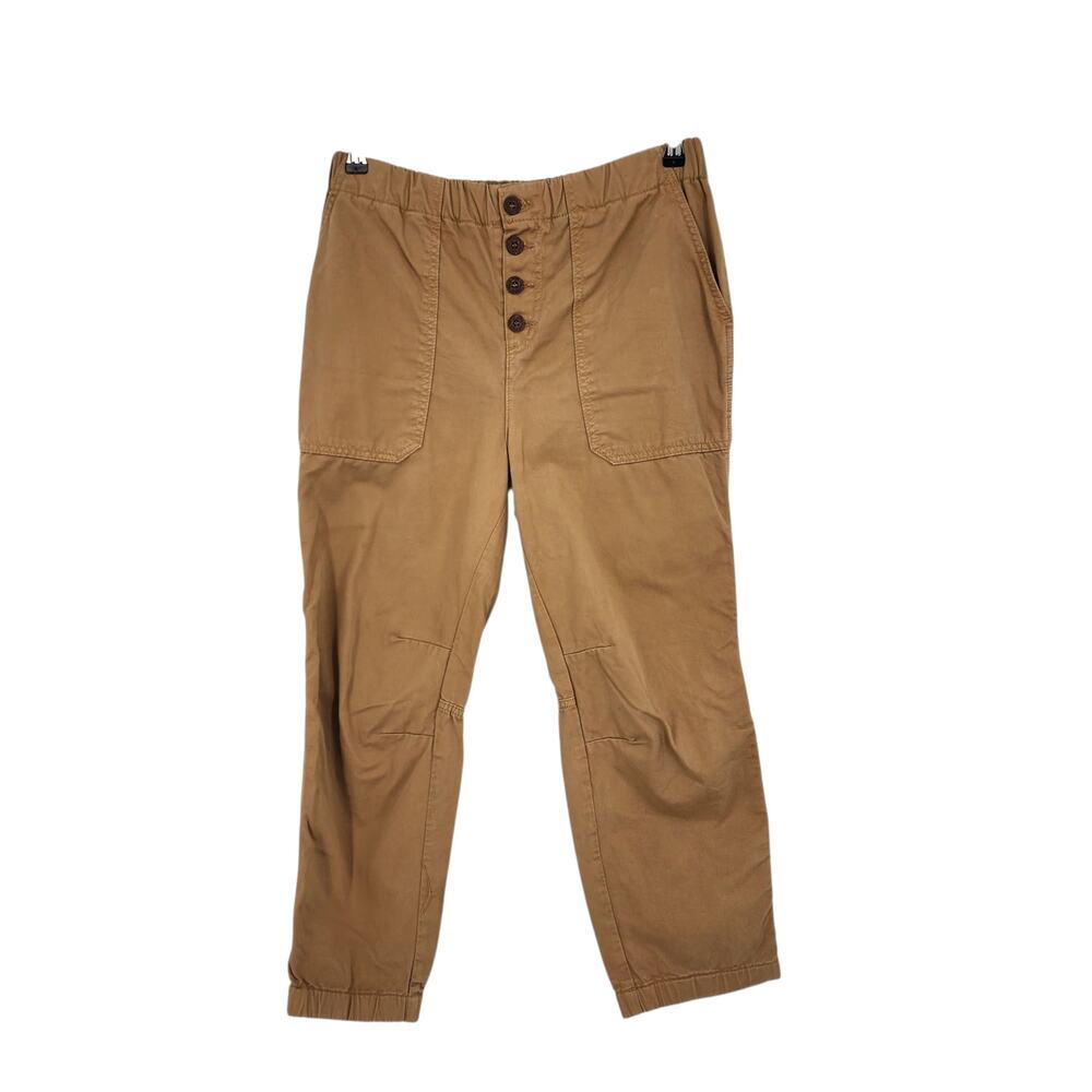 Free People Cadet Pull-On Joggers Pants Brown color Size Small Style OB957305